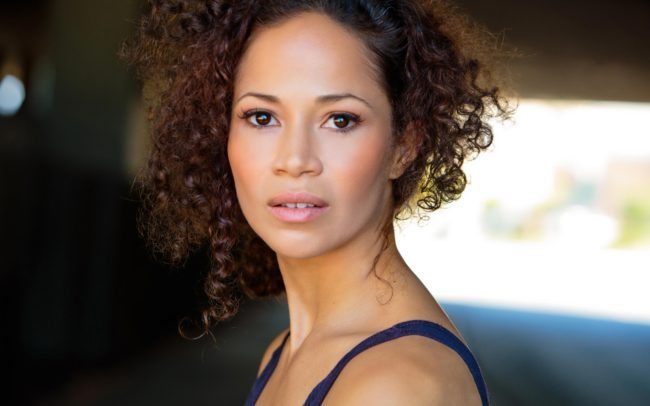 Headshot of Los Angeles Curly Haired Woman