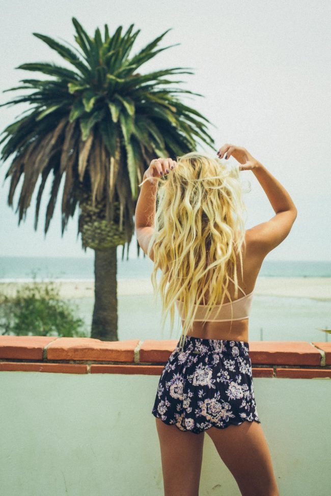 Los Angeles Lifestyle Beachy Blonde Photography