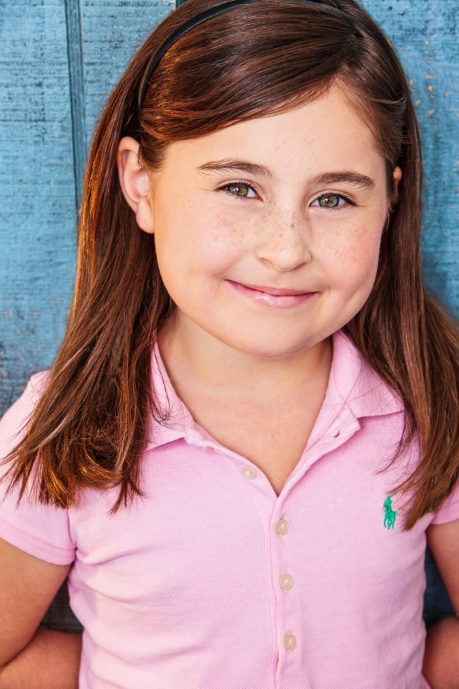 Smiling Girl in Pink, LA Children's Headshots