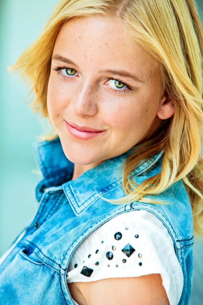 Blonde Woman Headshot by Best LA Headshot Photographer, Michael Roud