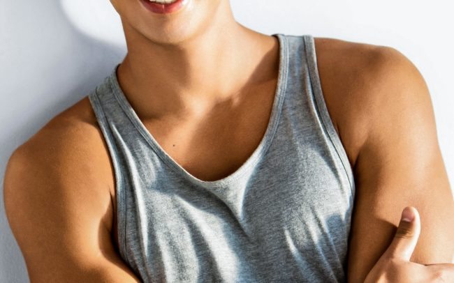 Los Angeles Fitness Headshot of Male by Michael Roud Photography