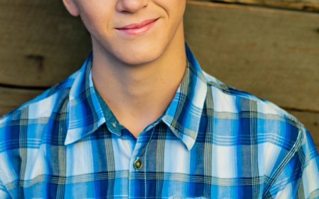 Teen Male Actor Casual Brand Headshot by LA Photographer