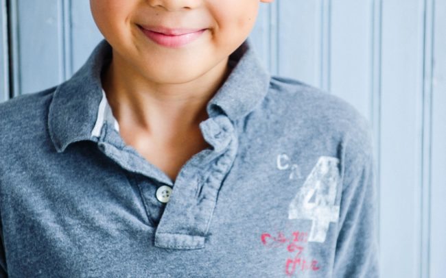 Headshot of a Boy by Michael Roud Photography in Los Angeles