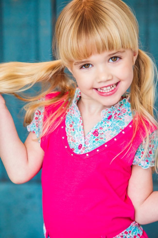 Sassy Girl in Pink, A Headshot by LA Photographer Michael Roud