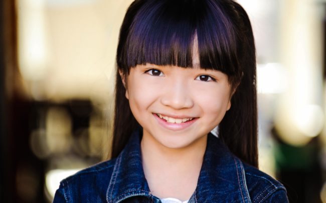 Youth Headshots in LA, Smiling Girl