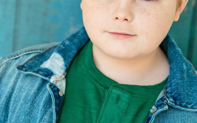 Headshot of Grayson Kilpatrick by Top Kids Headshot Photographer Michael Roud